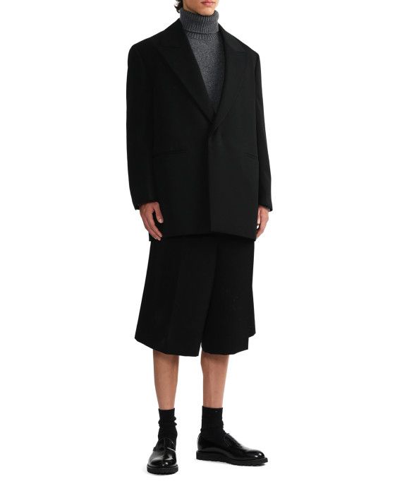Jil Sander o1y1124 Single-Breasted Wool Blazer in Black Size US S / EU 44-46 / 1 - 2 Thumbnail