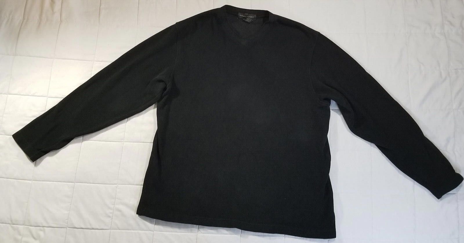 Banana Republic Banana Republic Large Black Sweater V Neck - Fast Shipping Size US L / EU 52-54 / 3 - 4 Thumbnail