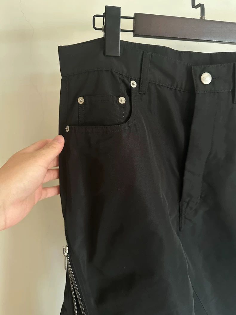 Rick Owens Rick Owens Mainline nylon zip flared pants Size US 28 / EU 44 - 2 Thumbnail