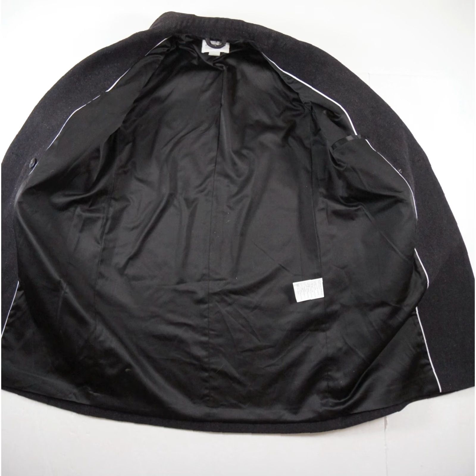 Club Monaco Club Monaco Women's Jacket XS Black Double Breasted Wool Blend Overcoat Outdoor Size XS / US 0-2 / IT 36-38 - 6 Thumbnail