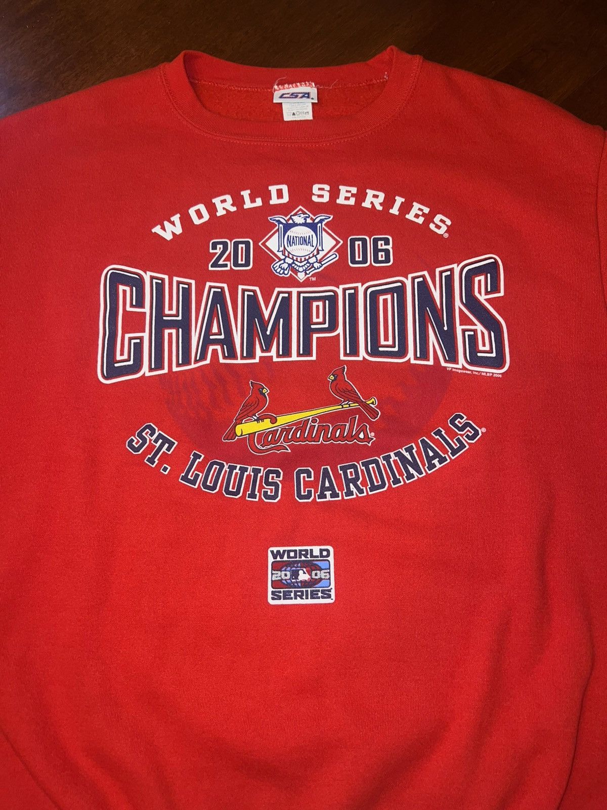 CSA Vintage St. Louis Cardinals 2006 World Series Crew Neck Size US L / EU 52-54 / 3 - 4 Thumbnail