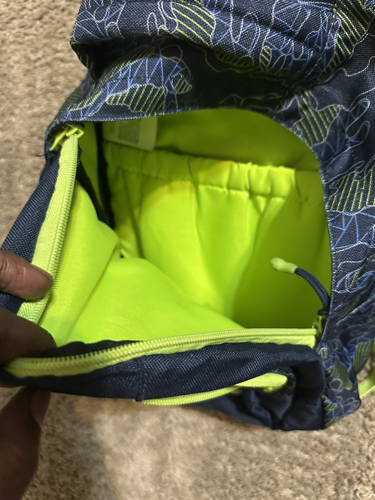 Converse Vintage Converse “triple blue lime” backpack 00s Size ONE SIZE - 3 Thumbnail