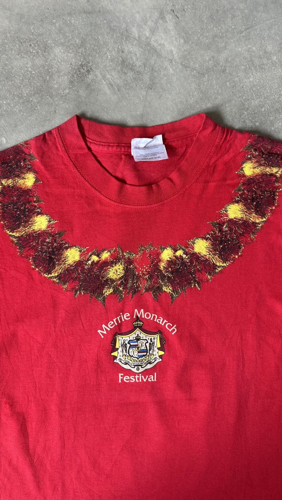 Vintage VINTAGE MERRIE MONARCH FESTIVAL HAWAII TEE Size US S / EU 44-46 / 1 - 4 Thumbnail