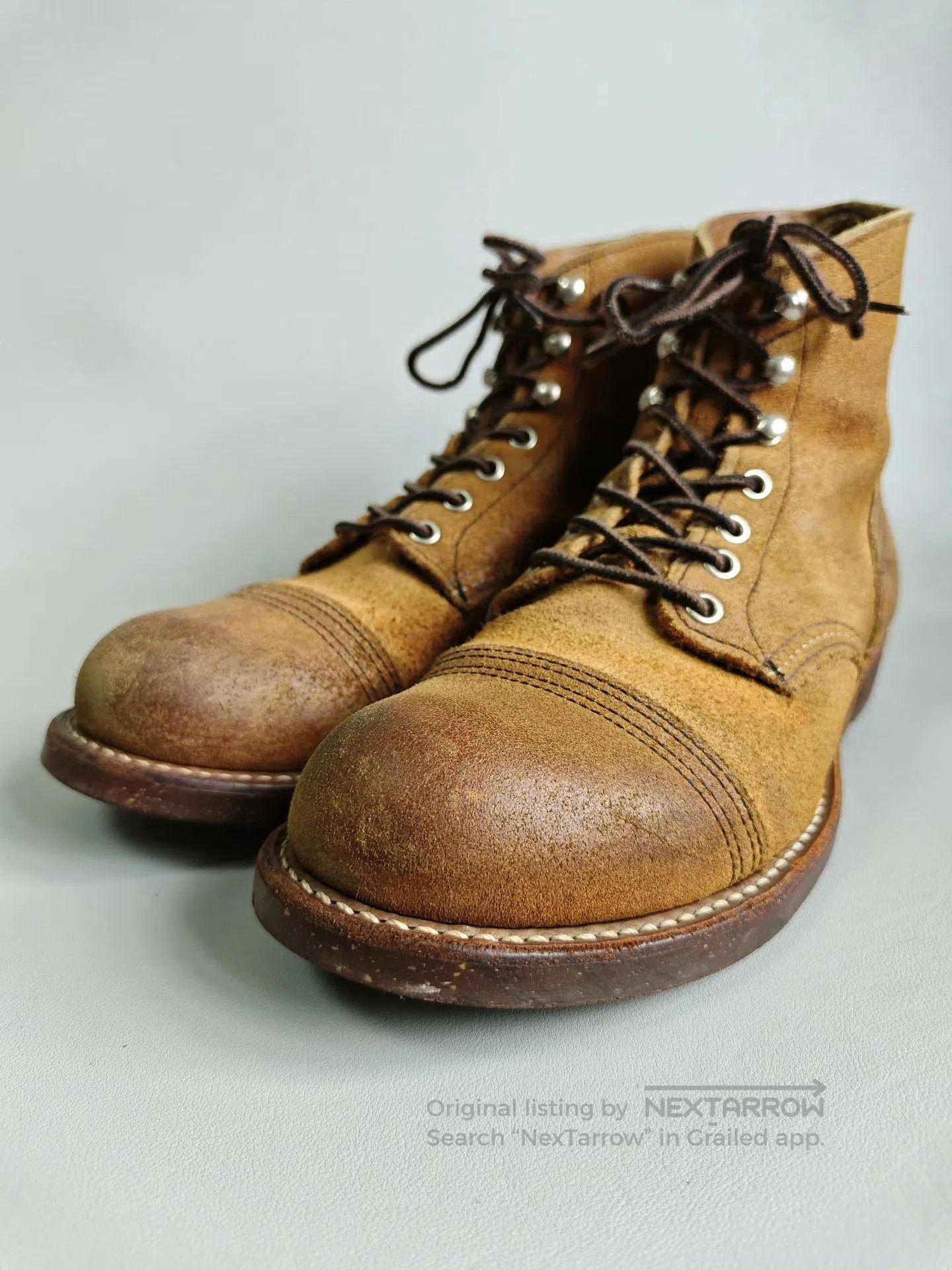 Red Wing Red Wing 8113 Suede Miner Boots. Size US 9 / EU 42 - 3 Thumbnail