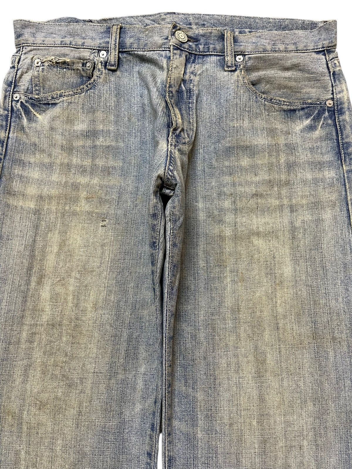 Uniqlo Vintage Japanese Uniqlo Mud Wash Style Baggy Jeans Size US 34 / EU 50 - 3 Thumbnail