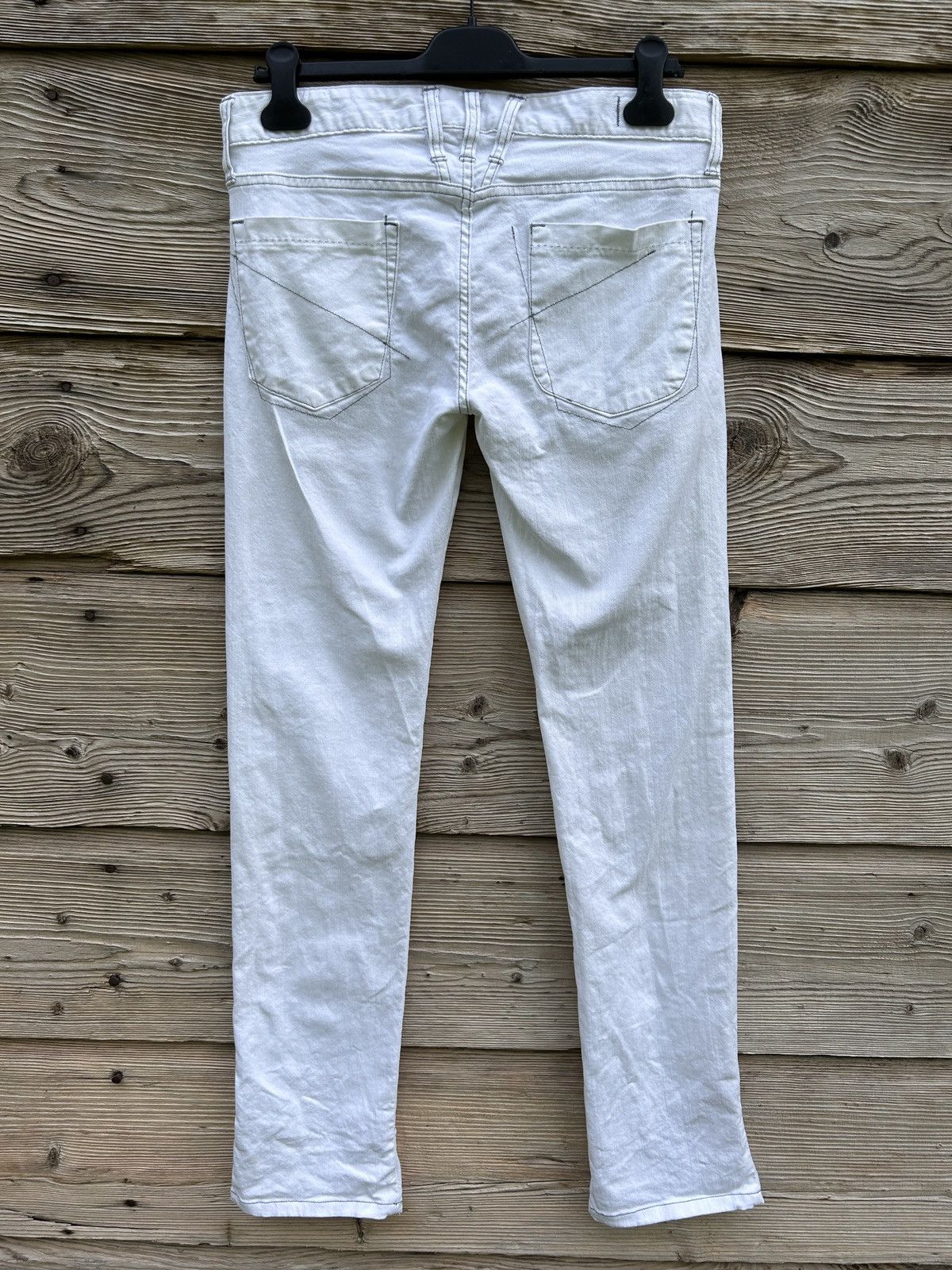 Marithe + Francois Girbaud Vintage Marithe Francois Girbaud Flare Denim Jeans Size 30" / US 8 / IT 44 - 7 Thumbnail
