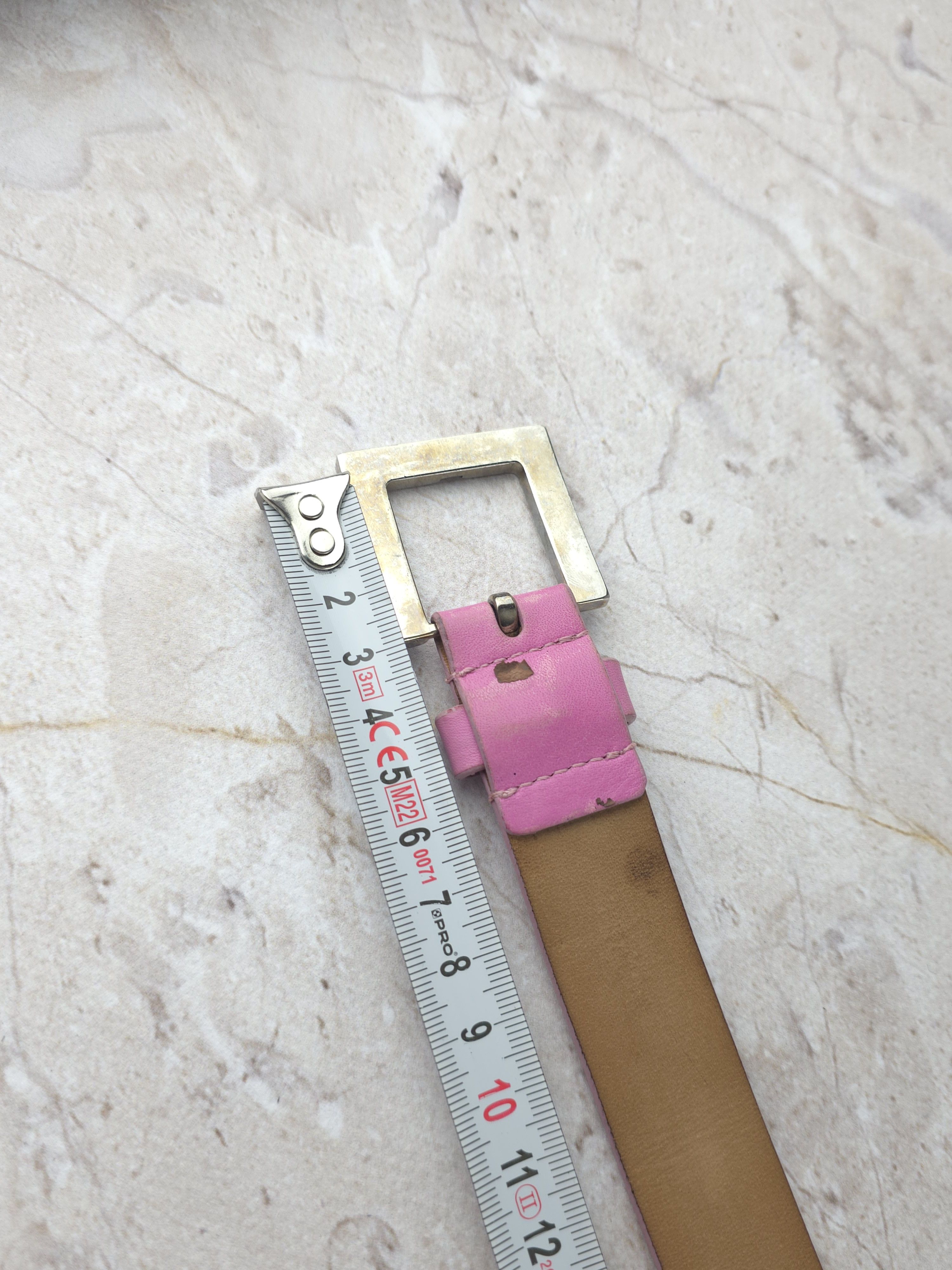 Dolce & Gabbana Dolce & Gabbana Archive Vintage buckle belt pink Size ONE SIZE - 11 Thumbnail