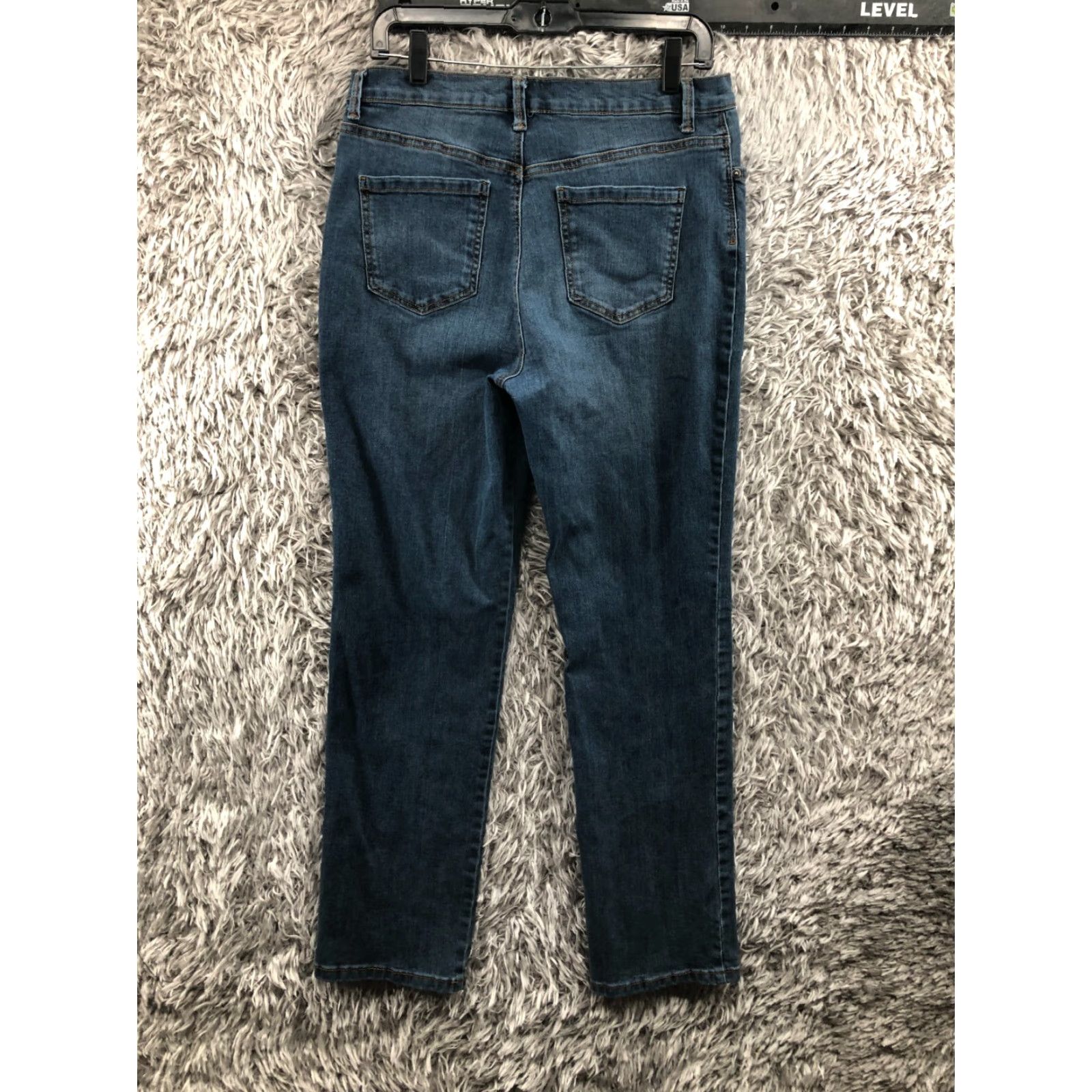 Gloria Vanderbilt VINTAGE Gloria Vanderbilt Amanda High Rise Tapered Jeans 10 Womens Medium Wash Blue (Regular) Size 32" / US 10 / IT 46 - 5 Thumbnail