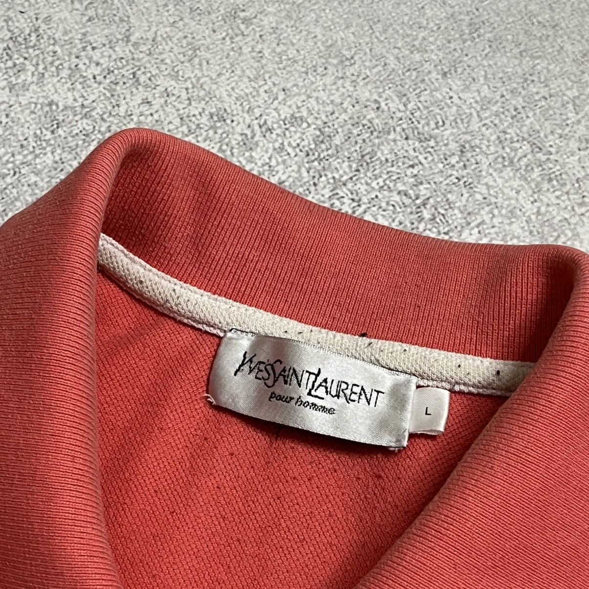 Vintage Vintage Pink YSL Polo Shirt Yves Saint Laurent Polo Size US L / EU 52-54 / 3 - 4 Thumbnail