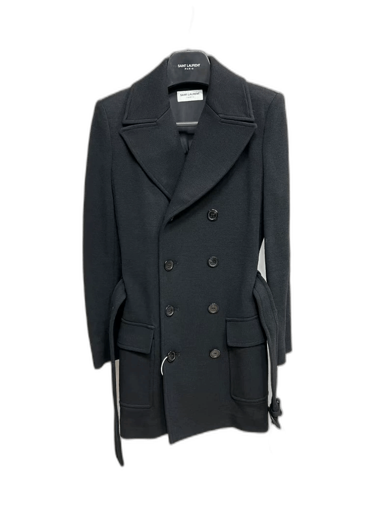 Saint Laurent DoubleBreasted Hunting Coat-2506