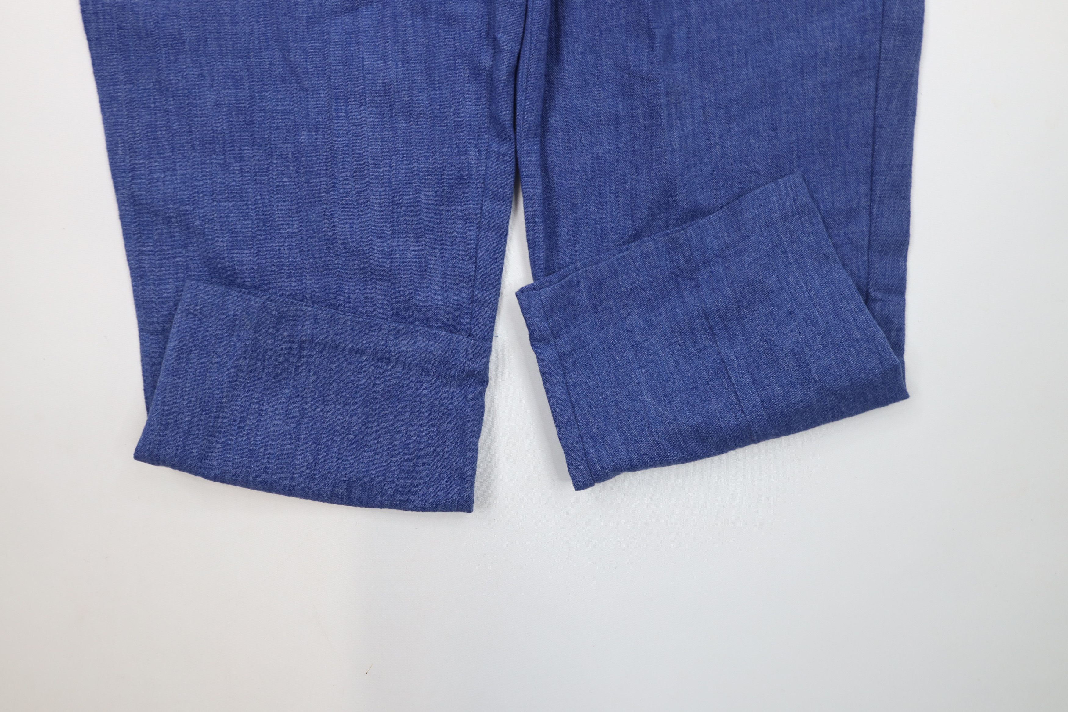 Vintage Vintage 90s StreetwearTapered Leg Harem Pants Blue USA Size 38" / US 16 / IT 52 - 5 Thumbnail