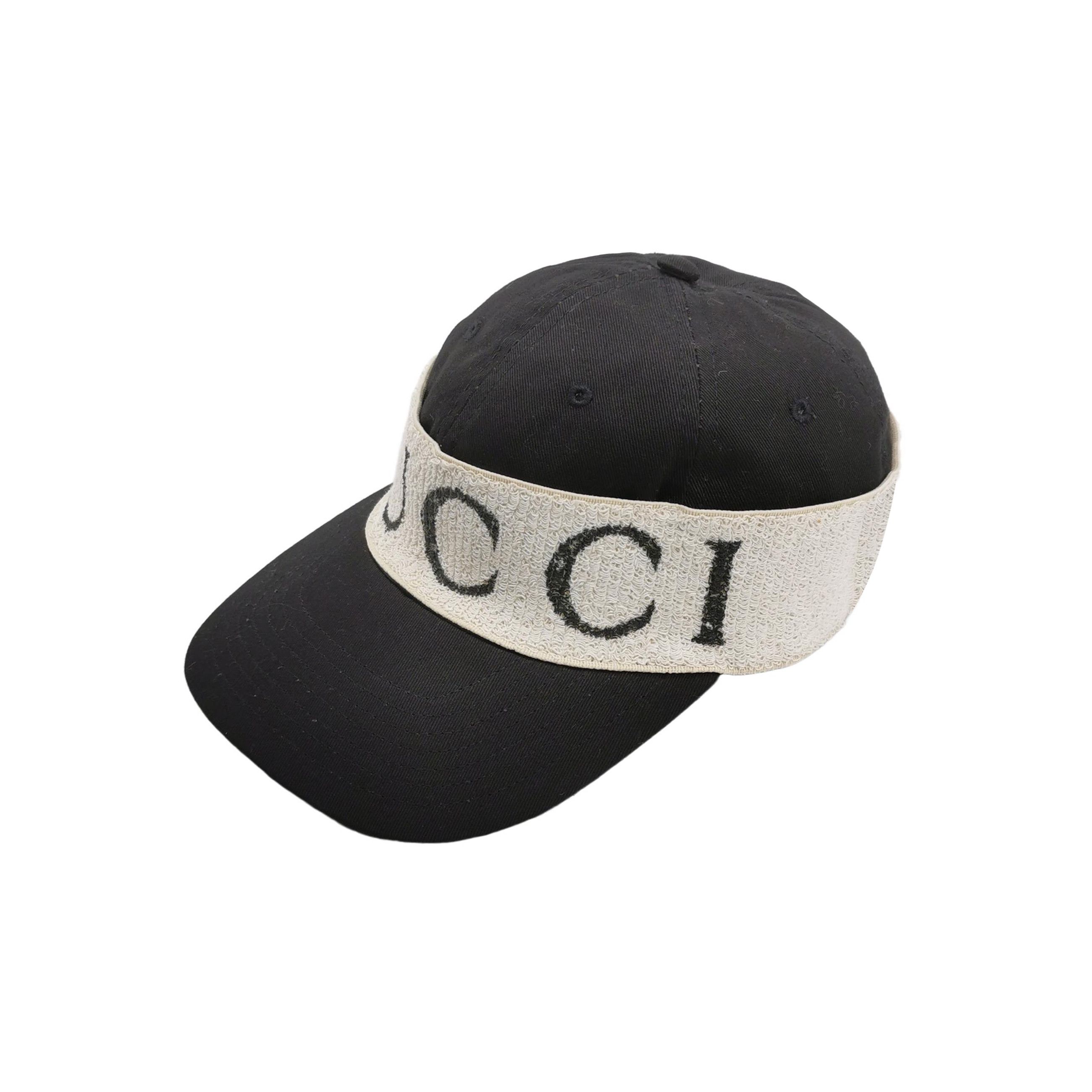 GG cotton denim baseball hat in blue | GUCCI® US Gucci Logo Cotton Blend Baseball Hat Size ONE SIZE
