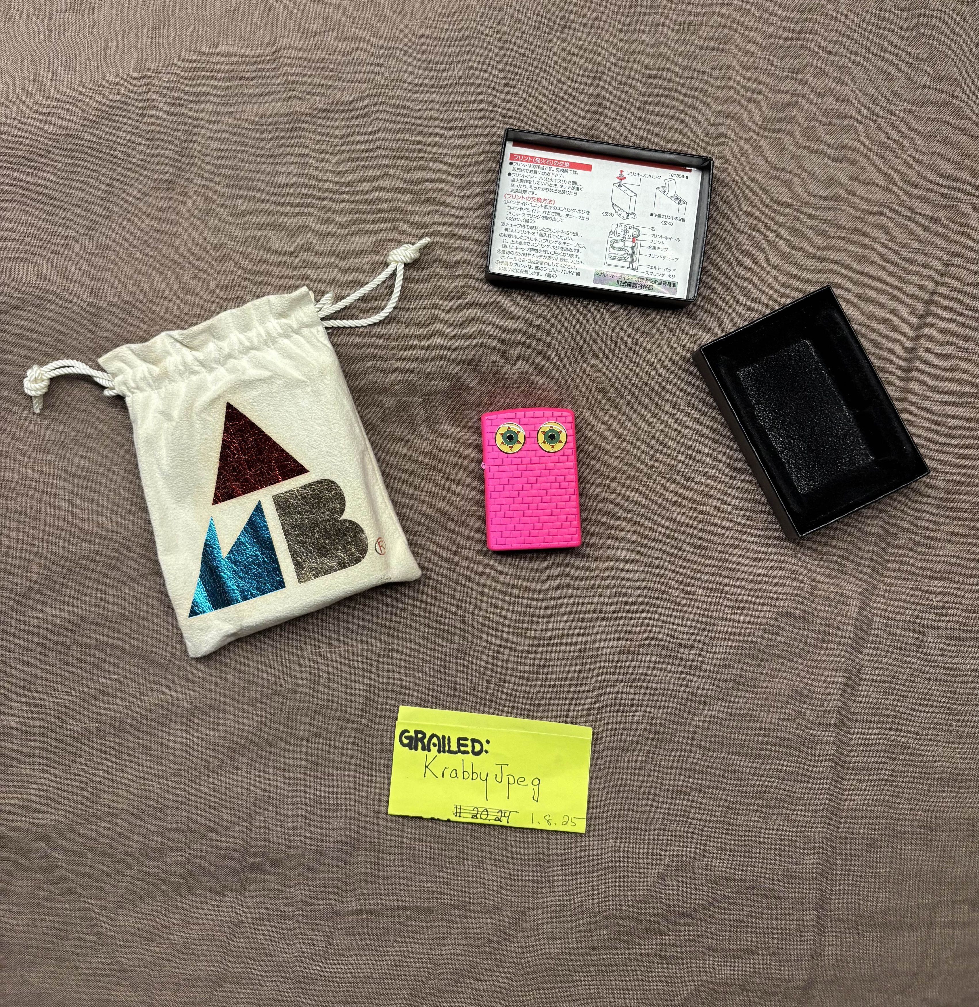 Ambush Design Deadstock 2011 Ambush x Zippo "Eyez On Fire" Classic lighter Size ONE SIZE - 2 Thumbnail