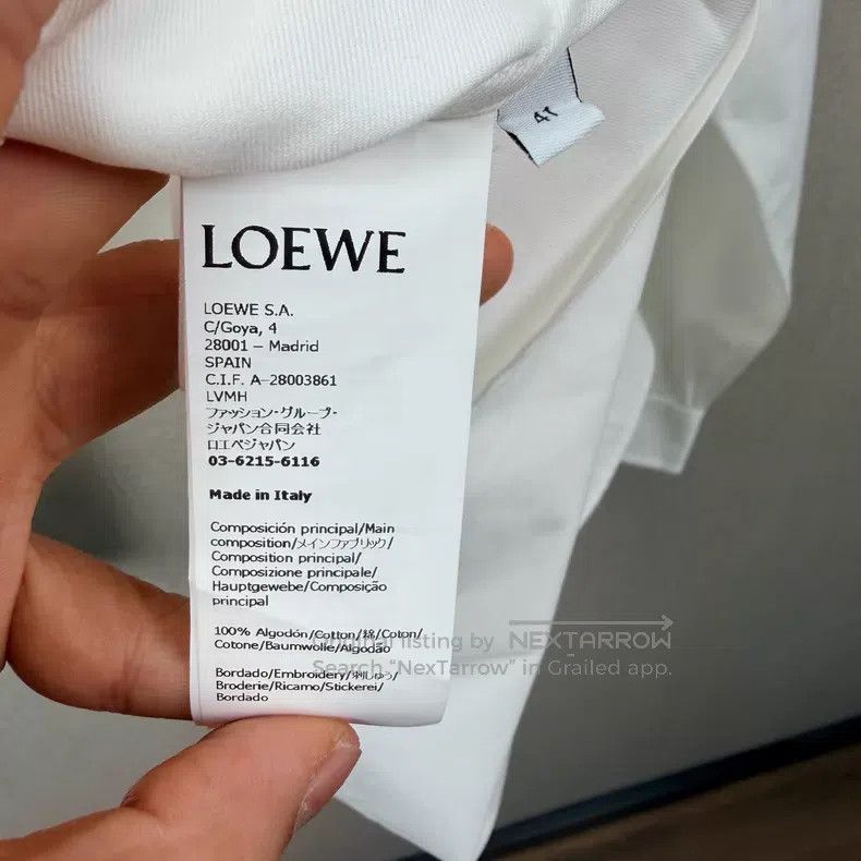 Loewe Loewe size 41 Long Sleeve Shirt Jacket Size US M / EU 48-50 / 2 - 5 Thumbnail
