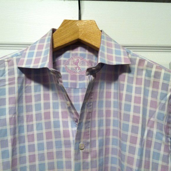 BUGATCHI BUGATCHI MENS MULTICOLOR COTTON CASUAL SHIRT SIZE: M Size US M / EU 48-50 / 2 - 1 Thumbnail