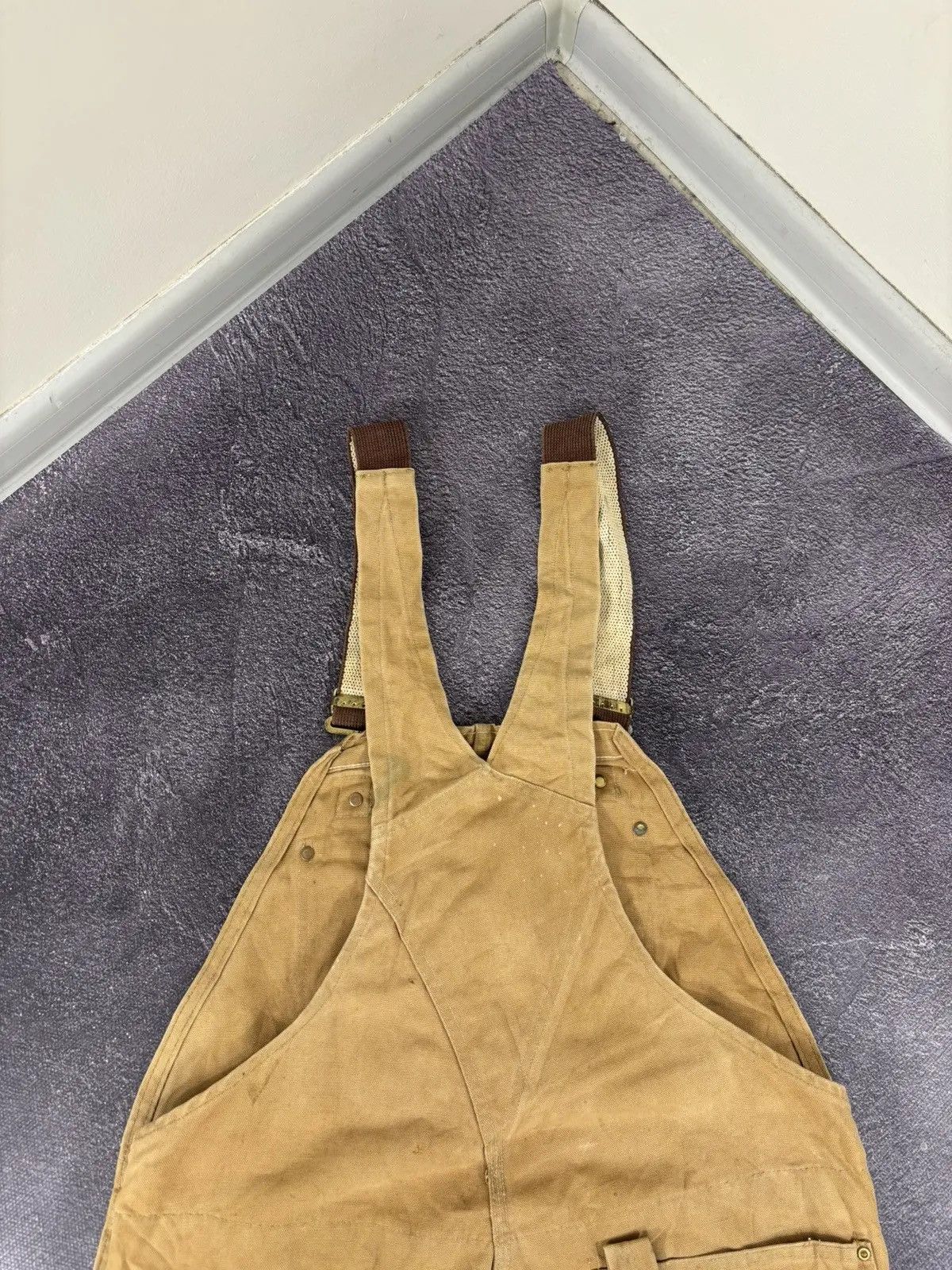 Carhartt × Vintage Vintage Carhartt Double Knee USA Workwear Dad Hype Overall Size US 40 / EU 56 - 20 Thumbnail