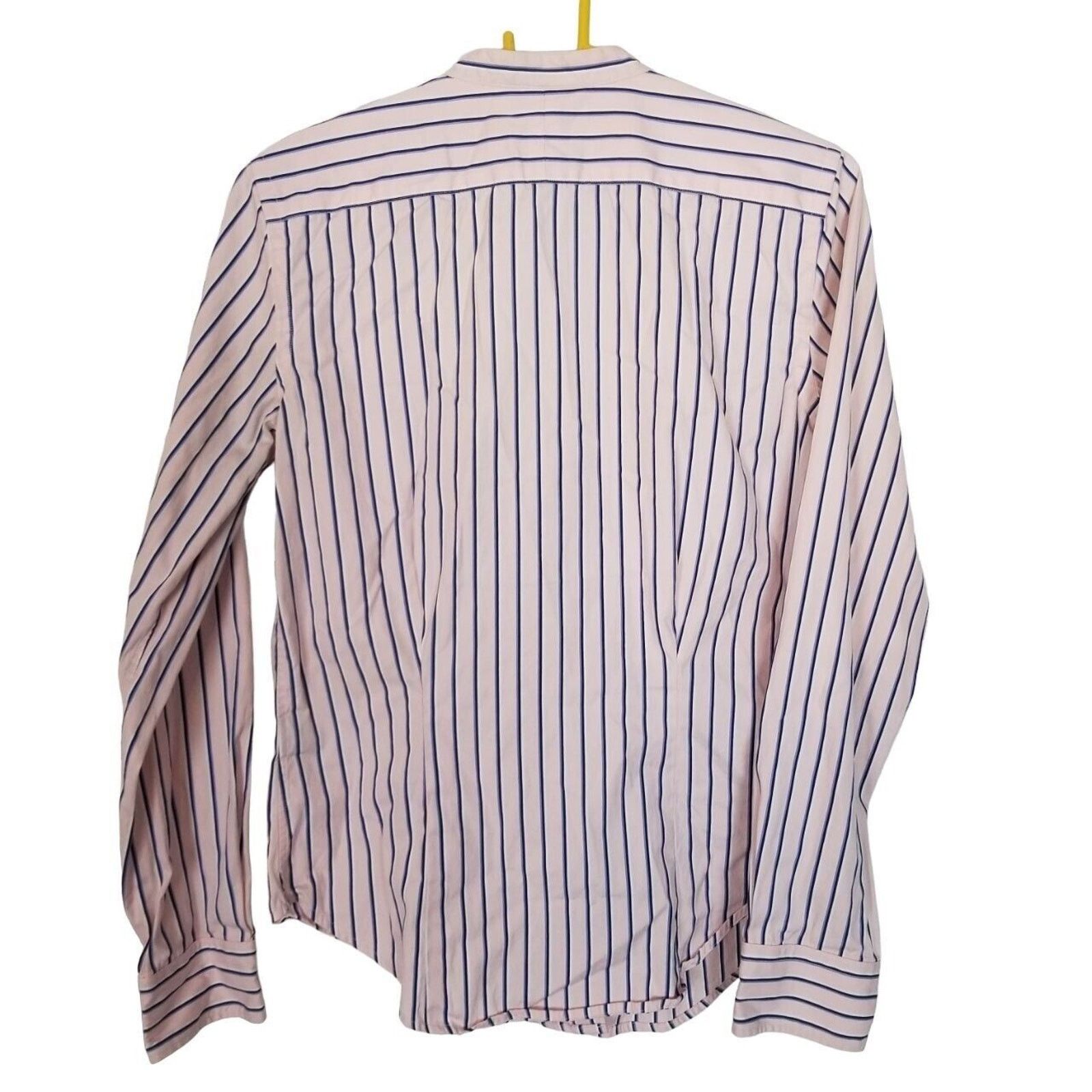 Ralph Lauren Ralph Lauren Womens Classic Striped Ruffle Blouse 6 Preppy Size S / US 4 / IT 40 - 6 Thumbnail
