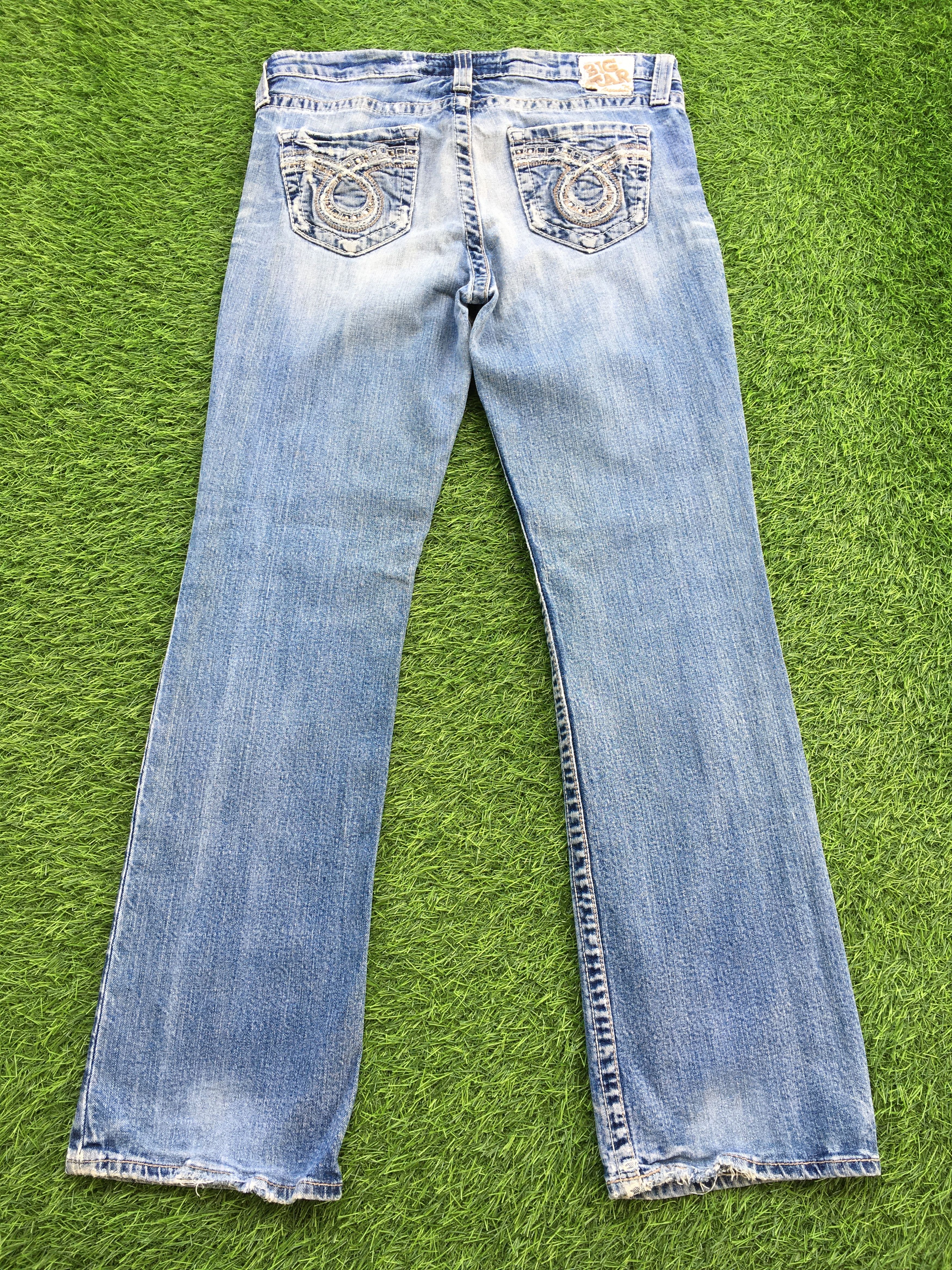 Big Star × Japanese Brand × Jean Big Star Maddie Boot Low Rise Jeans D-1004 Size 31" - 2 Thumbnail