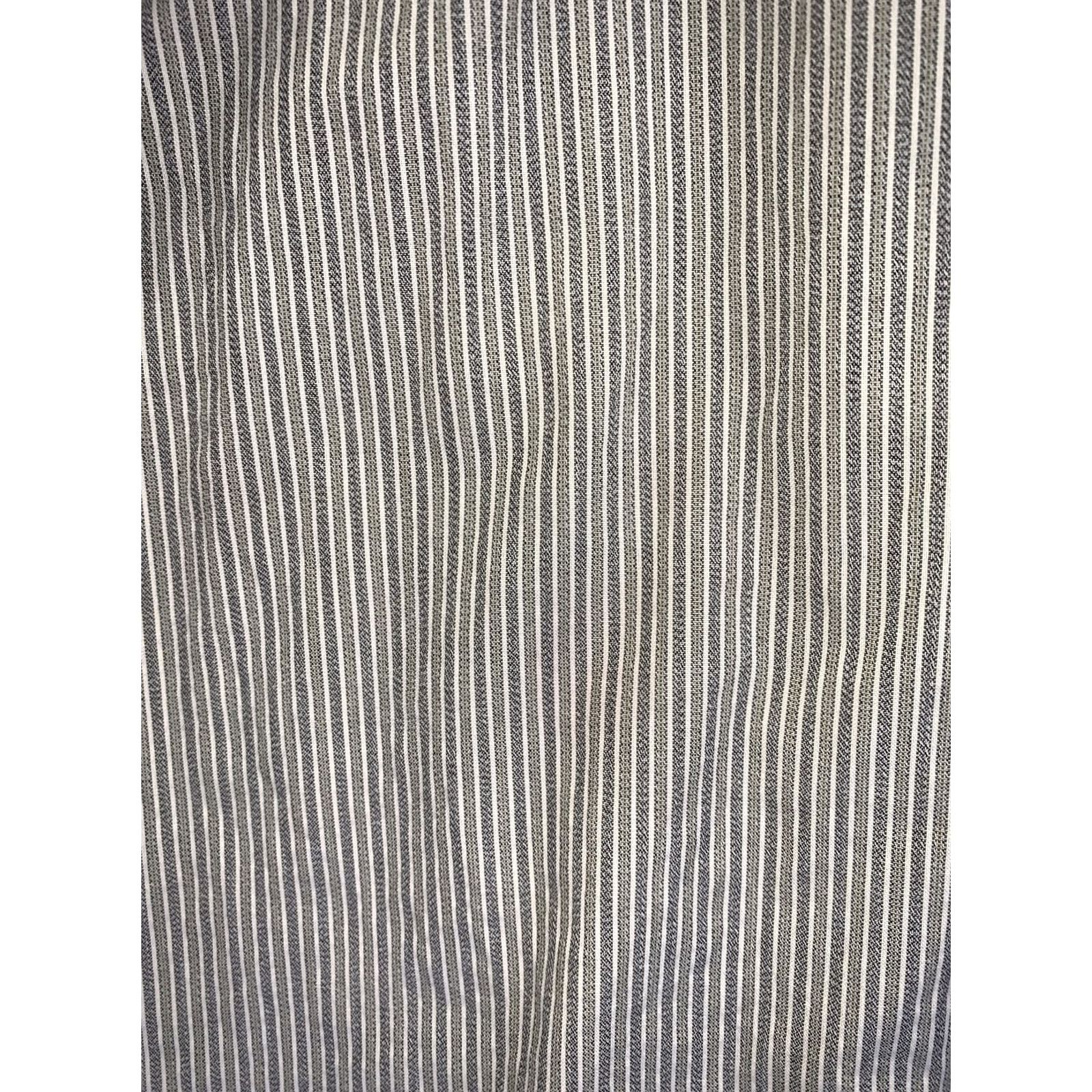 Eddie Bauer VINTAGE Eddie Bauer Cotton Green Tan Pinstripe Short Sleeve Shirt Mens XL-9365 Size US XL / EU 56 / 4 - 7 Thumbnail