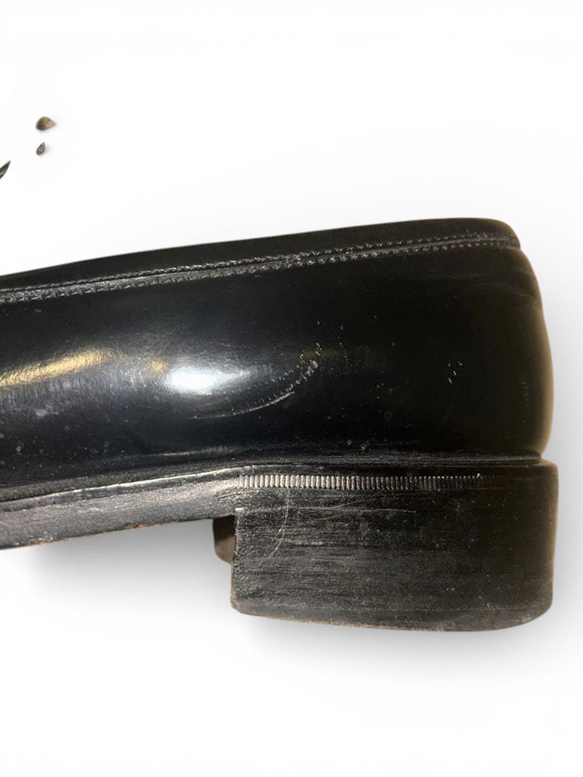 Gucci Gucci - Black Leather Men's Loafers Size US 9 / EU 42 - 7 Thumbnail