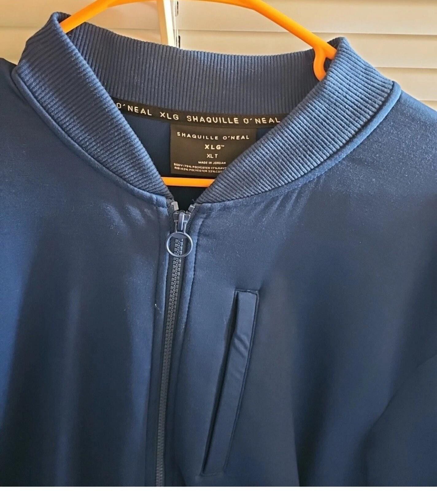 O'Neill XL Tall Shaquille O’Neal Men’s Blue Full Zip Stretch Jacket Size US XL / EU 56 / 4 - 3 Thumbnail