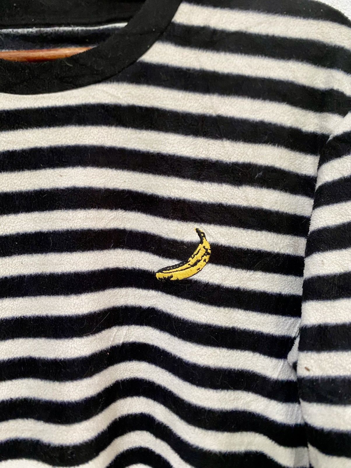 Andy Warhol × Japanese Brand × Uniqlo Andy Warhol Velvet Striped Long Sleeve T Shirt Size US L / EU 52-54 / 3 - 3 Thumbnail