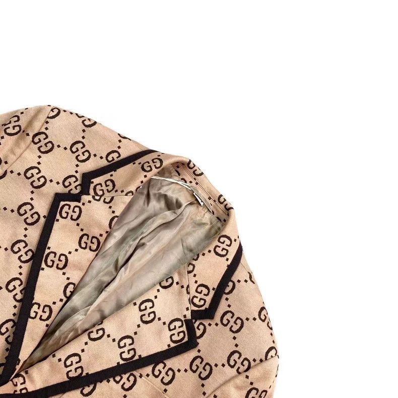 Gucci Gucci Old-fashioned full-print suit Size 50R - 3 Thumbnail