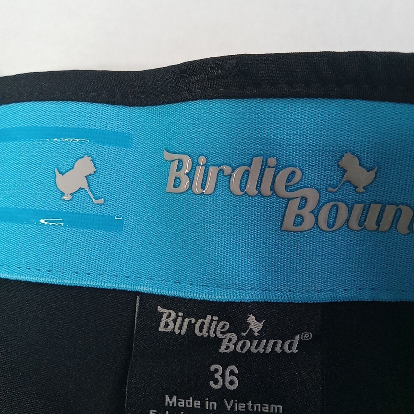 Other Birdie Bound Cargo Shorts Mens 36x9 Black Stretch Flex Waist Size US 36 / EU 52 - 3 Thumbnail