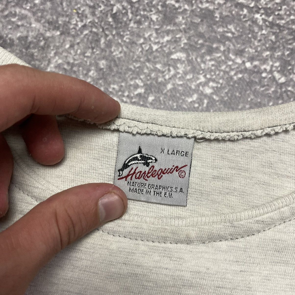 Vintage Vintage Harleguin 1992 Big Elephant logo Nature tee Size US XL / EU 56 / 4 - 13 Thumbnail