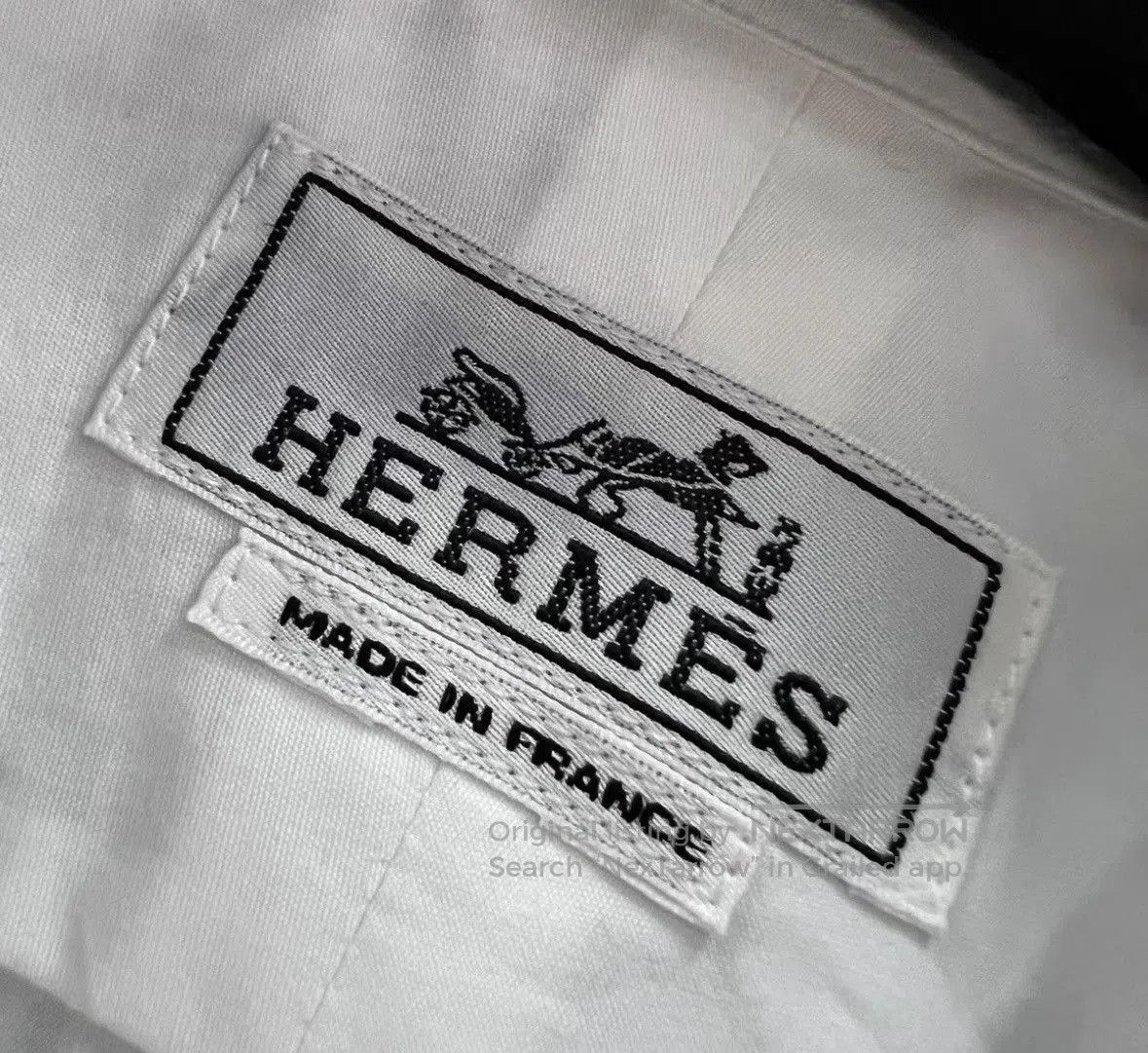 Hermes Hermes Shirt Jacket Size 40 - wxx. Size US XXS / EU 40 - 2 Thumbnail