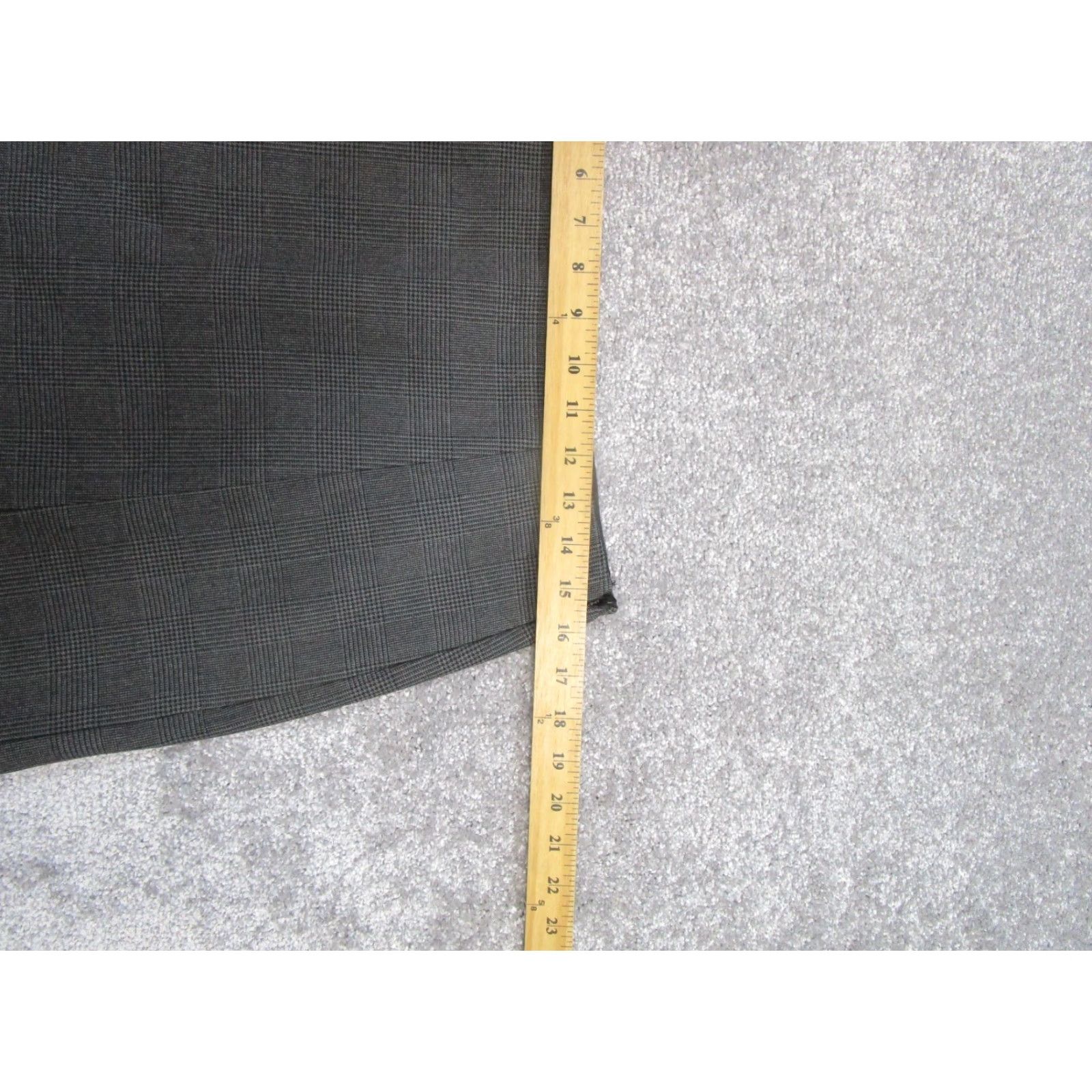 Vintage Babaton Skirt Womens 12 Gray Black Glen Check A Line Dress, Skirt, or Top? Size 34" / US 12 / IT 48 - 6 Thumbnail