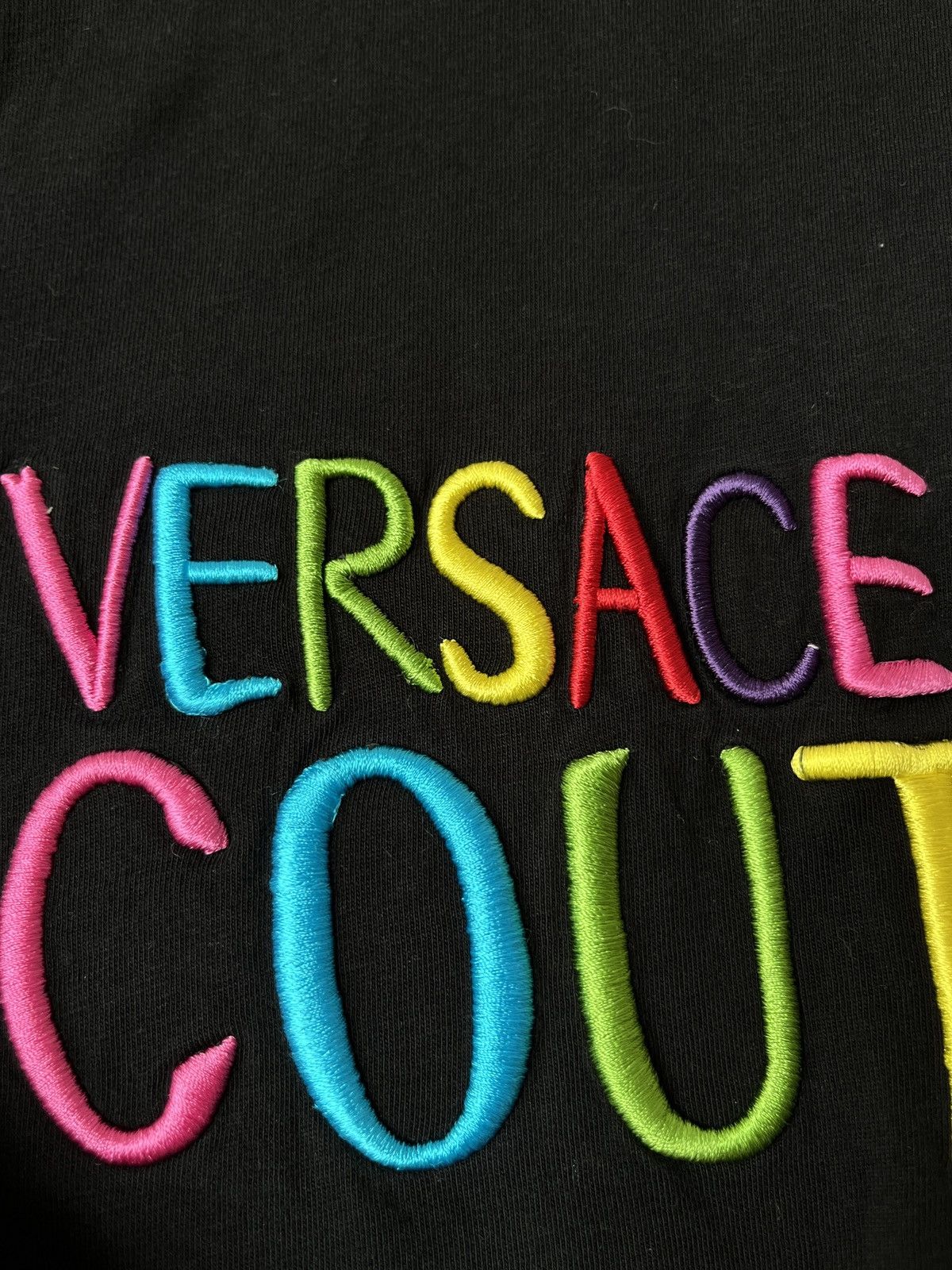 Versace Jeans Couture Versace Jeans Couture Embroidered Logo T-shirt Size US M / EU 48-50 / 2 - 3 Thumbnail