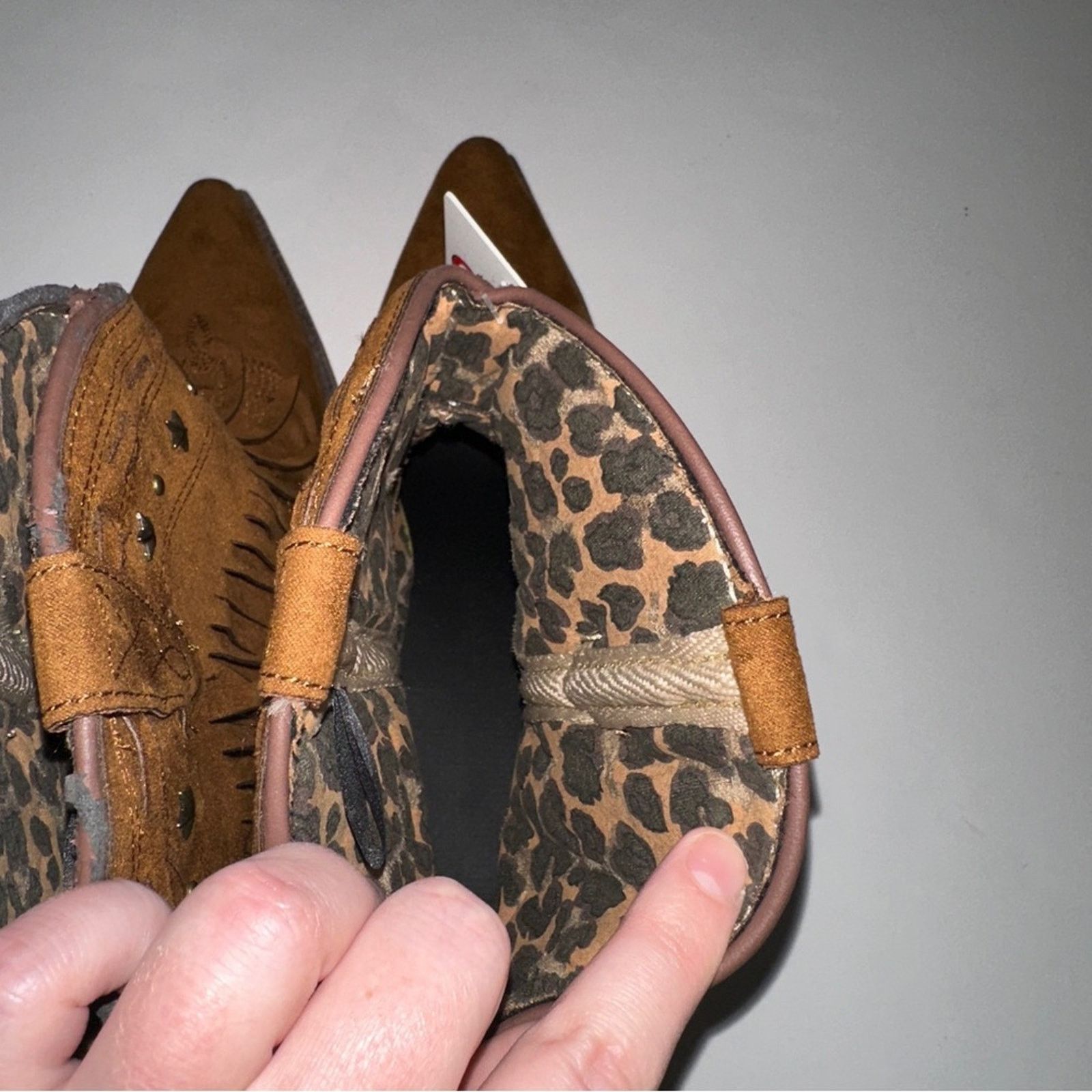 Dingo1969 Dingo Cassidy Rust Fringe Studded Western Boots Size 7.5 Size US 7.5 / IT 37.5 - 7 Thumbnail