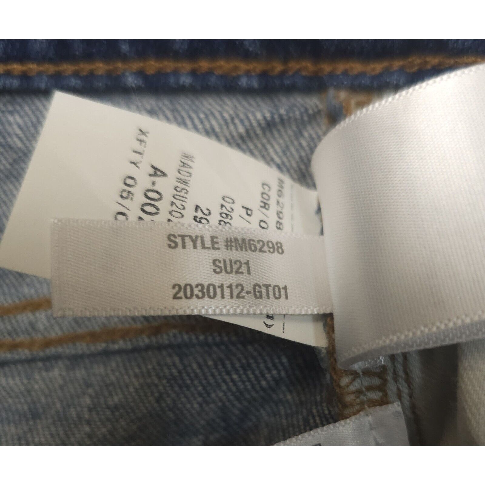 Madewell Madewell Women The Perfect Vintage Crop High Rise Raw Hem Size 29" - 5 Thumbnail
