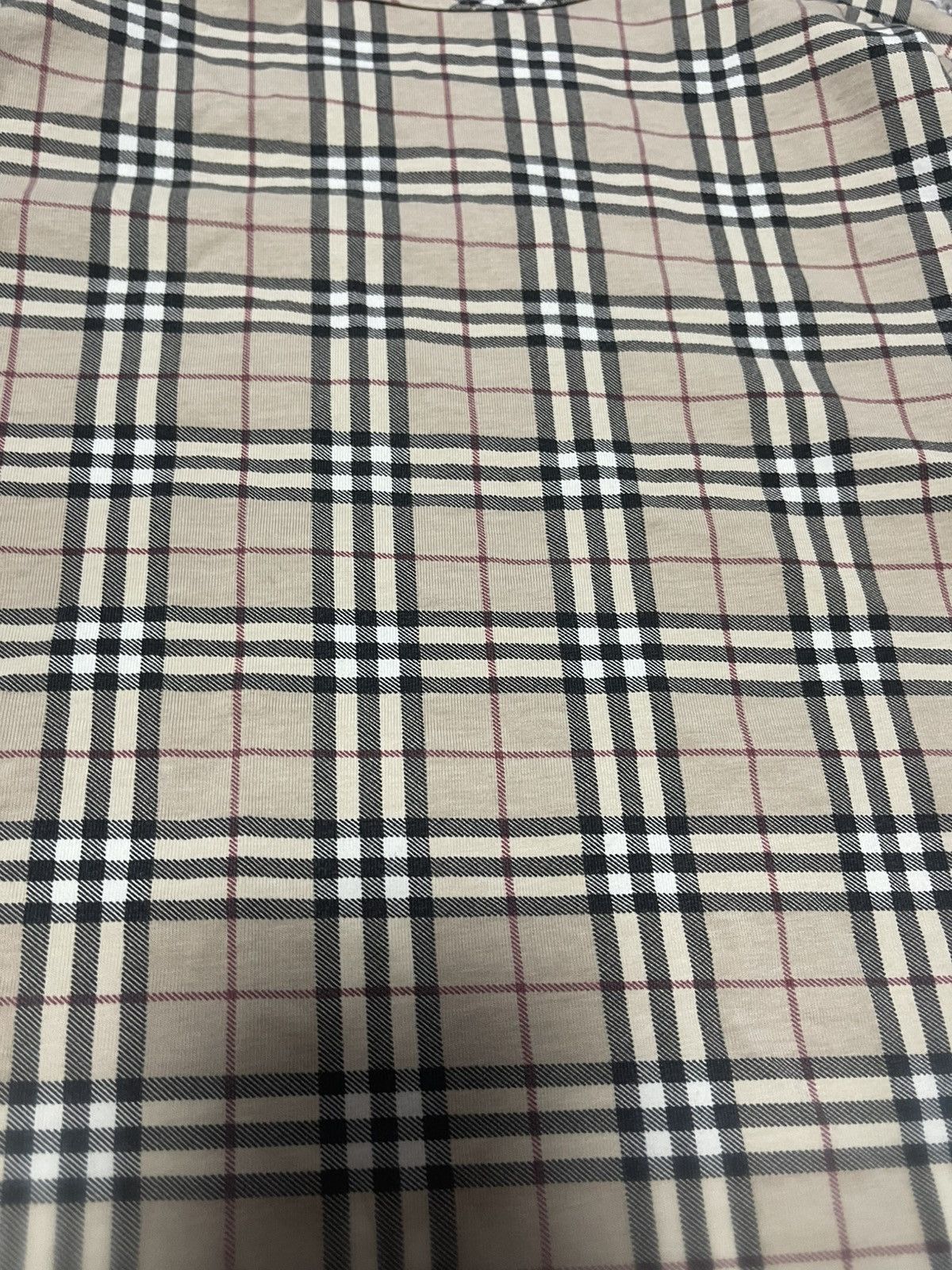 Burberry Burberry London Nova Check Crew Neck Long Sleeve Beige M Size M / US 6-8 / IT 42-44 - 8 Thumbnail