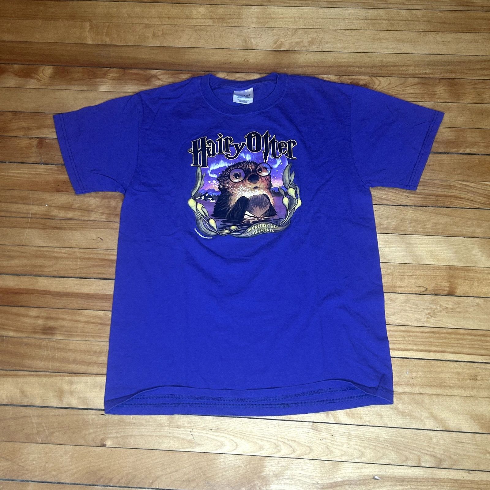 Vintage Y2K Hairy Otter Shed Aquarium T-Shirt Medium Size US M / EU 48-50 / 2 - 5 Thumbnail