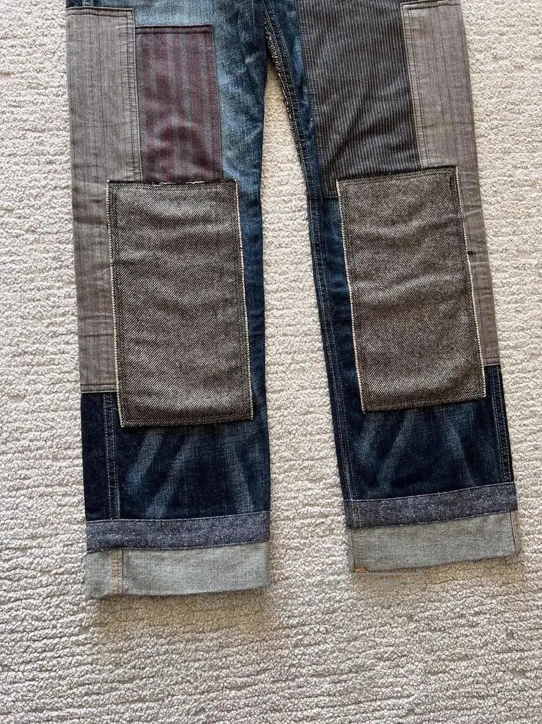 Junya Watanabe JUNYA WATANABE Patchwork Denim Jeans. Size US 26 / EU 42 - 4 Thumbnail