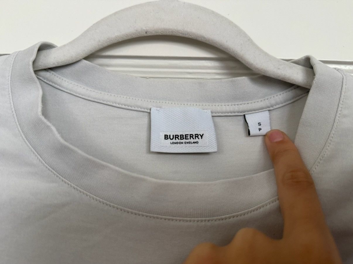 Burberry London England Letchford Logo T Shirt size Small