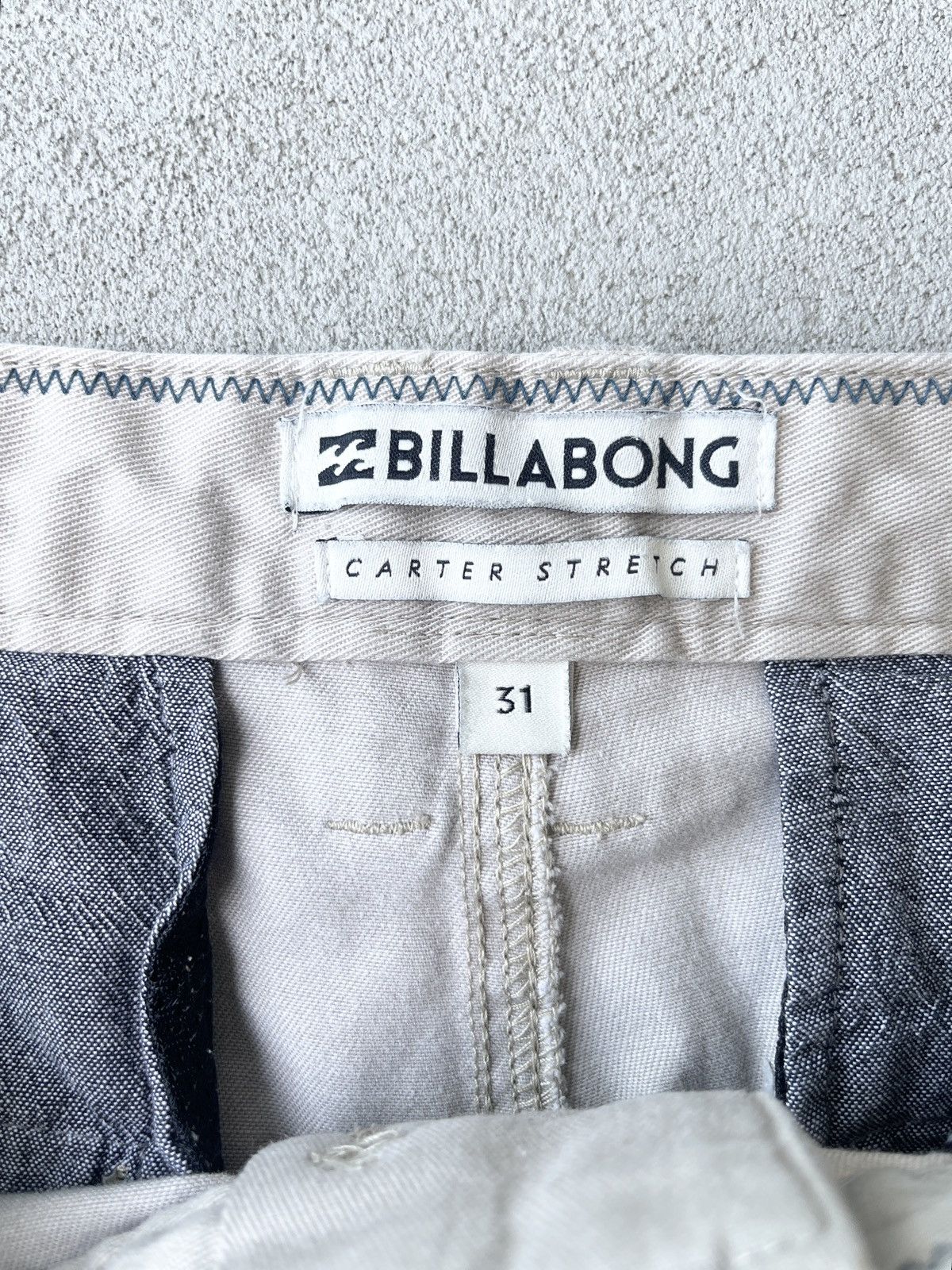 Billabong × Vintage STEAL! 2000s Billabong Khaki Shorts Size US 32 / EU 48 - 6 Thumbnail