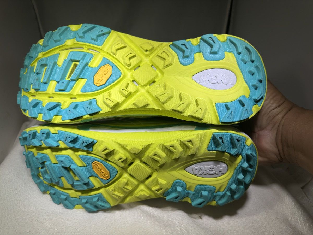 Hoka Hoka U Mafate Speed 2 Citrus/Electric Aqua Women's 10.5 Size US 10.5 / EU 43-44 - 5 Thumbnail