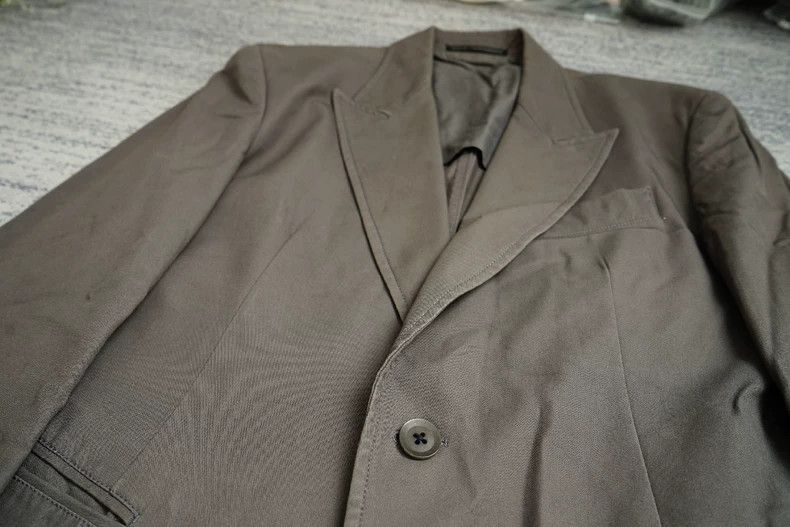 Yohji Yamamoto Yohji Yamamoto Yohji Yamamoto Blazer Jacket in Brown Size US M / EU 48-50 / 2 - 3 Thumbnail