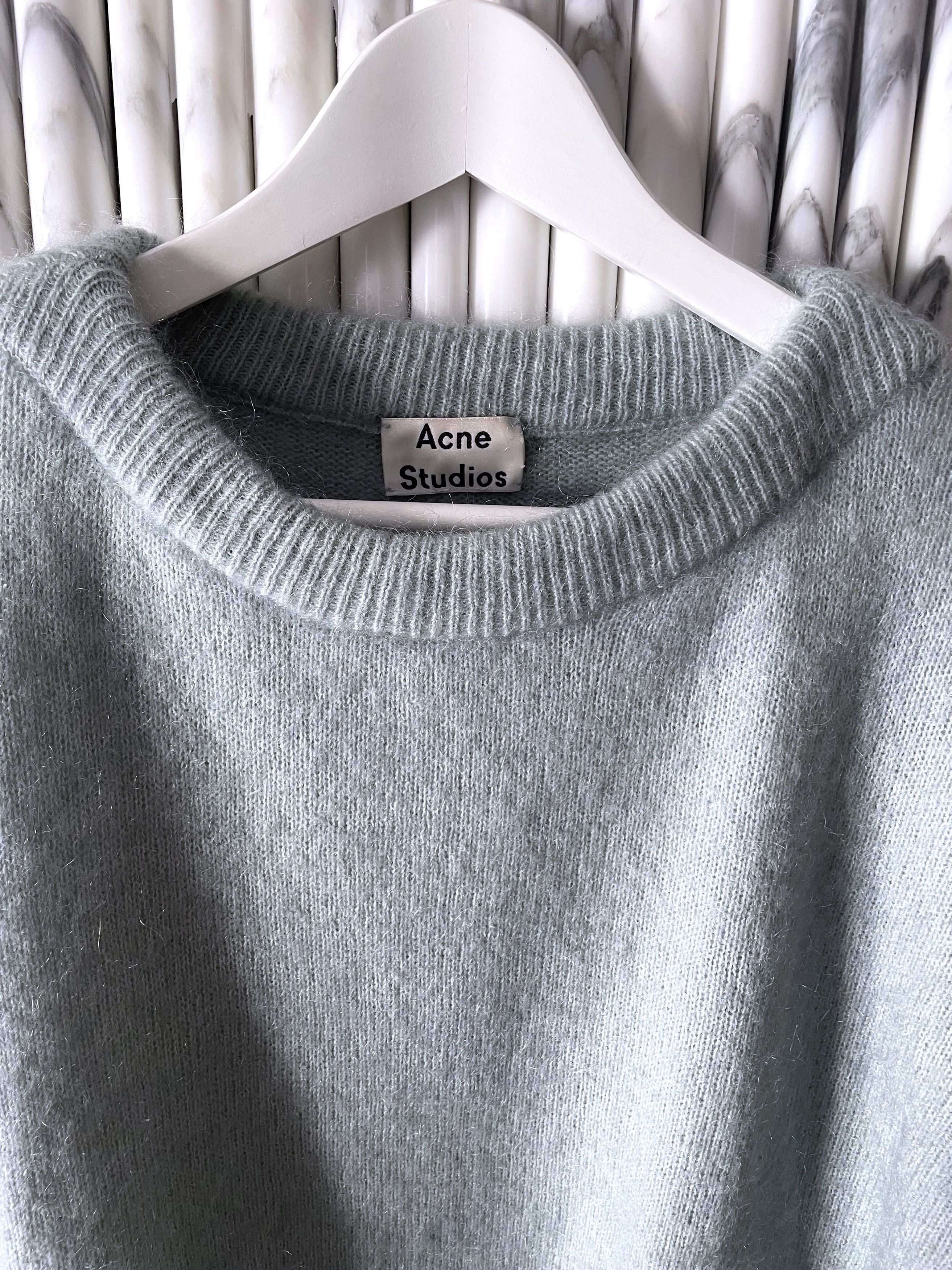 Acne Studios TIFFANY BLUE MOHAIR SLOUCHY SWEATER Size US L / EU 52-54 / 3 - 5 Thumbnail