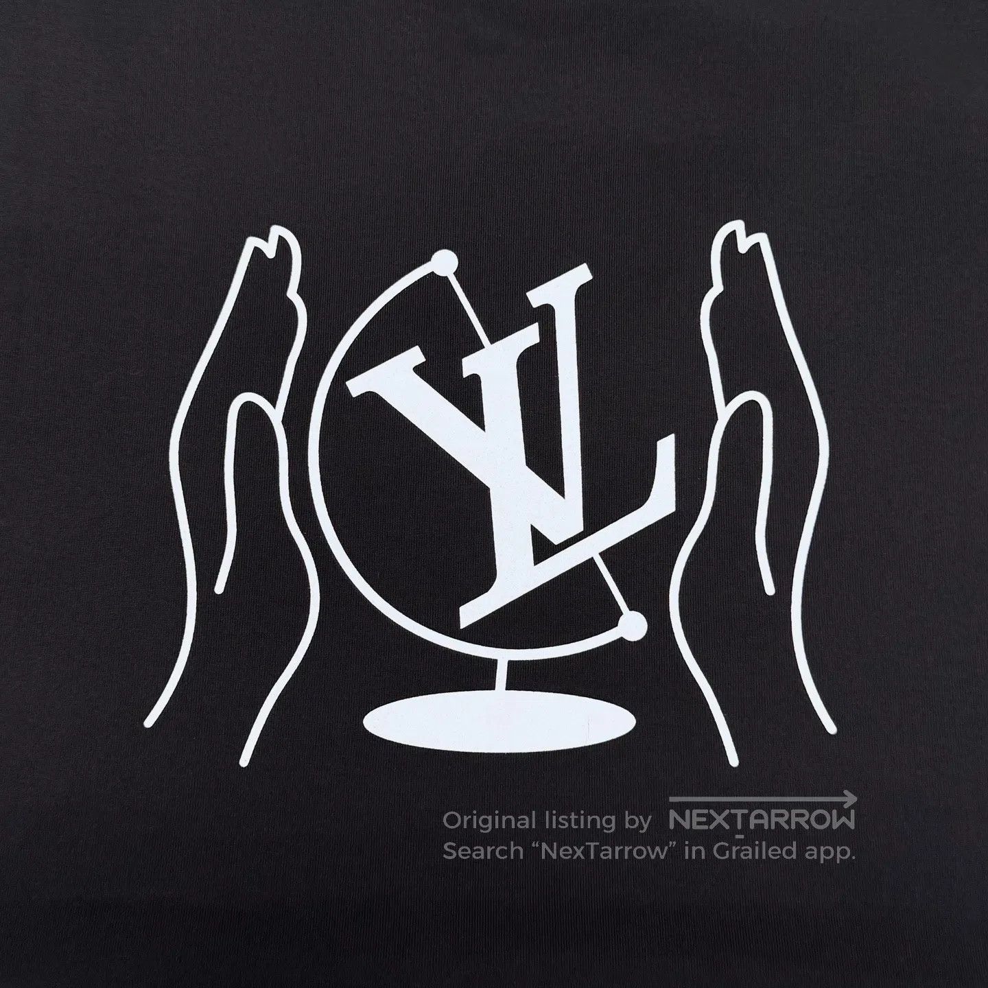 Louis Vuitton Louis Vuitton Brown Earth Globe Logo Short Sleeve| Size US L / EU 52-54 / 3 - 5 Thumbnail