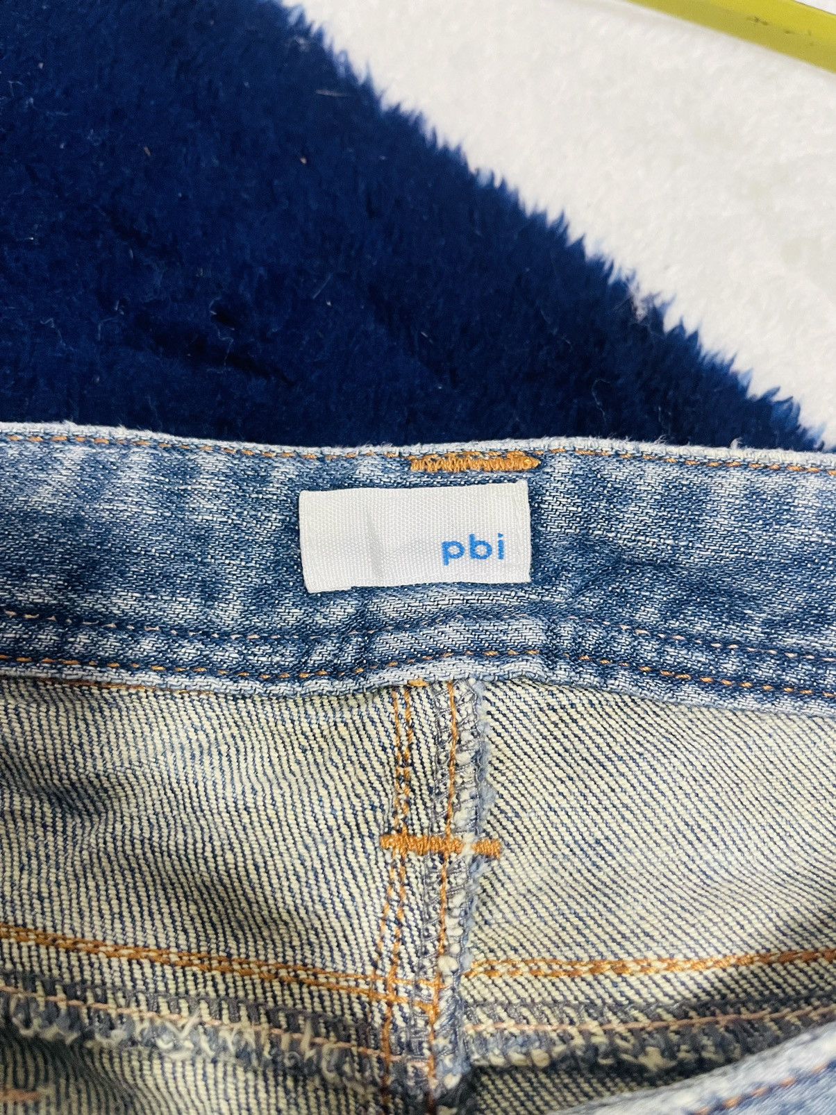 Japanese Brand PBI Bushpant Distressed Denim (16) Size 30" / US 8 / IT 44 - 8 Thumbnail