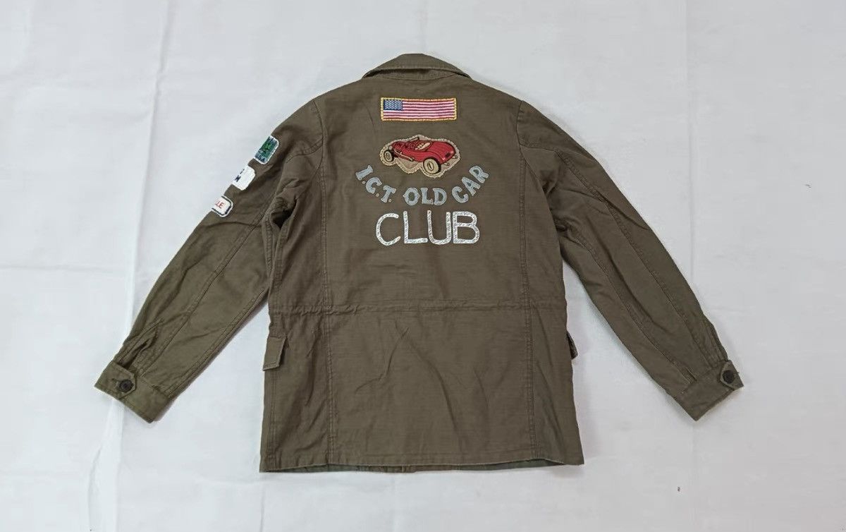 Visvim VISVIM ACHSE JKT PATCHES (DMGD CHINO), Appliqué Jacket Size US S / EU 44-46 / 1 - 2 Thumbnail