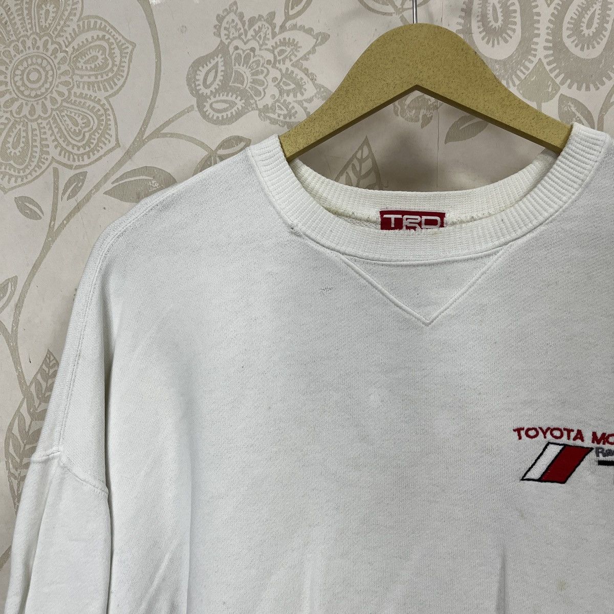Vintage Vintage 1990s TRD Toyota Racing Development Sweater Size US XL / EU 56 / 4 - 5 Thumbnail