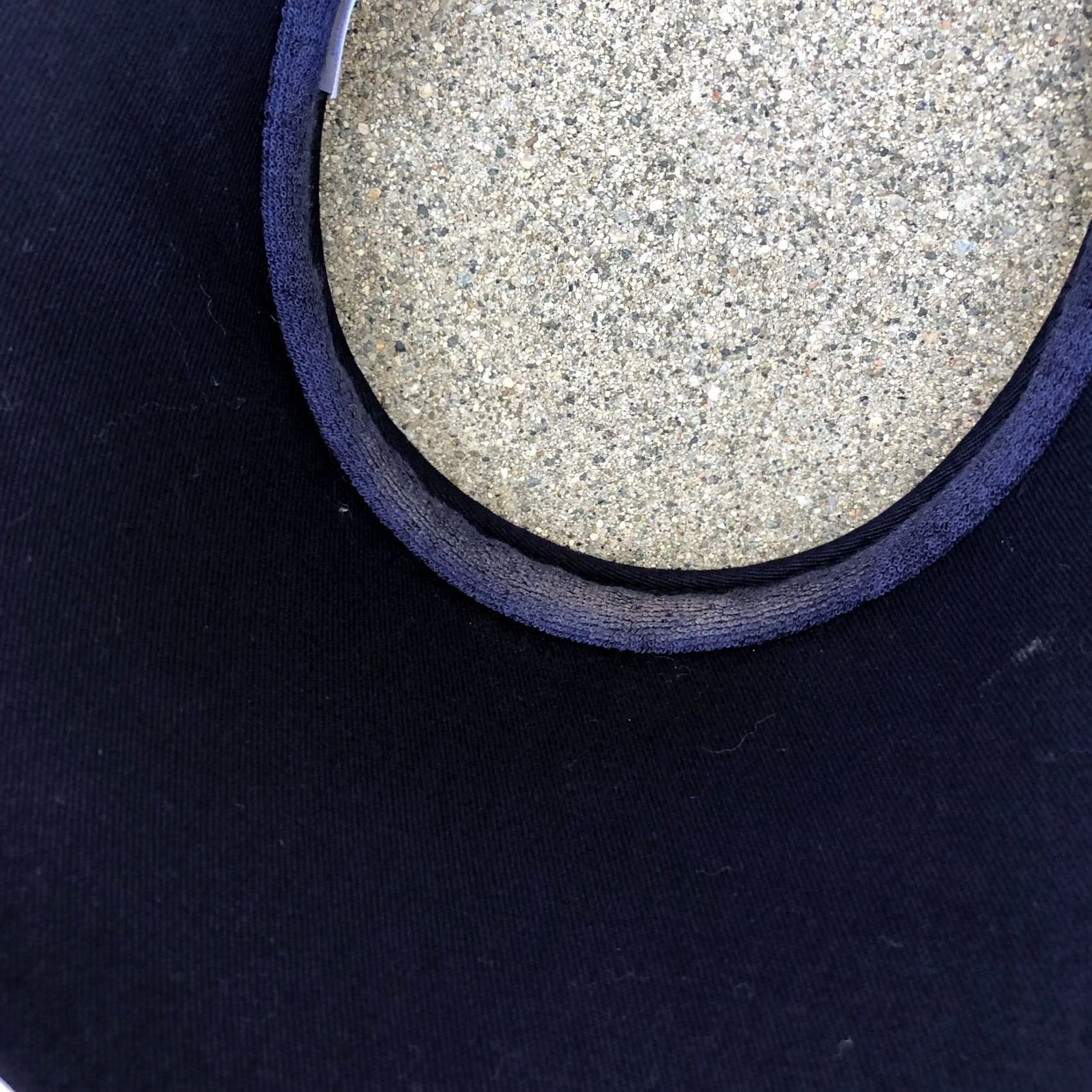 Omega MEGA CAPS Visor Hat Women's One Size Blue Wide Brim Sun Retro Golf Tennis Size ONE SIZE - 4 Thumbnail