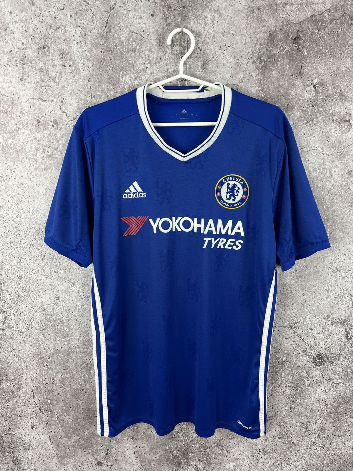 Adidas × Chelsea Soccer Adidas Chelsea 2016/2017 Home Soccer Jersey Size L Size US L / EU 52-54 / 3 - 1 Thumbnail