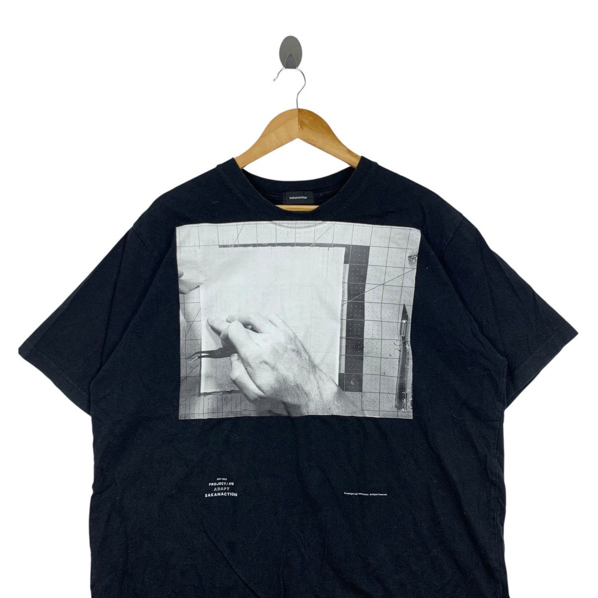Japanese Brand SAKANACTION PROJECT ADAPT Japanese Brand Short Sleeve Shirt Size US XL / EU 56 / 4 - 2 Thumbnail