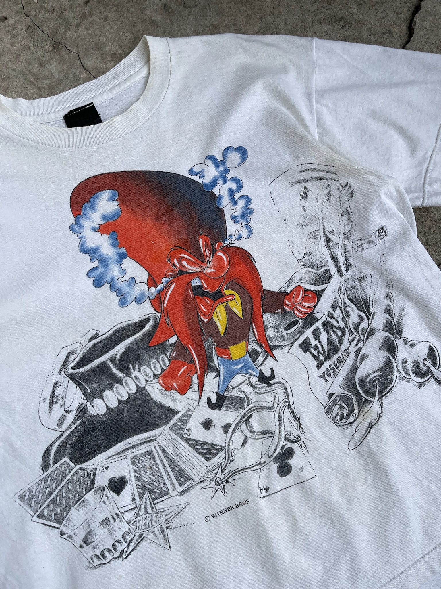 Cartoon Network 90s Looney Tunes Yosemite Sam Tee vintage Size US L / EU 52-54 / 3 - 6 Thumbnail